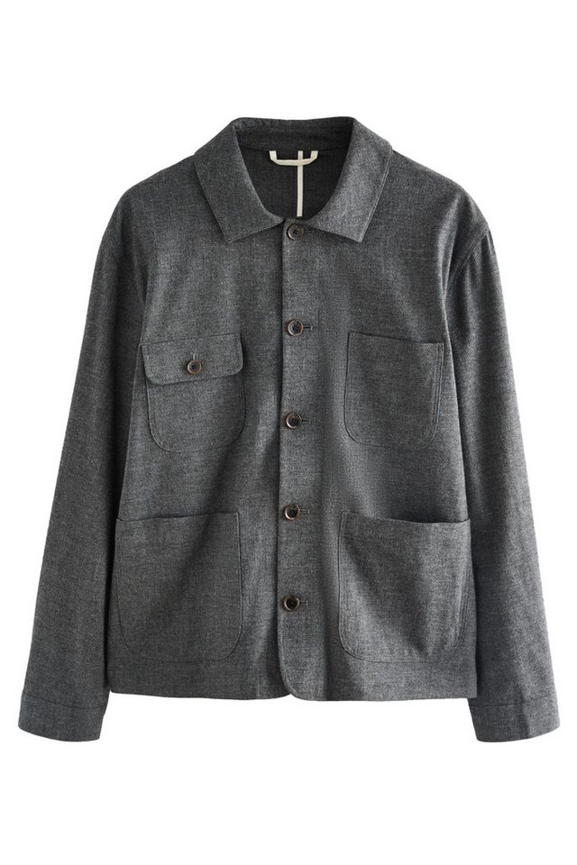Next Hemdjacke Strukturierte, elegante Chore Jacke (1-St) von Next