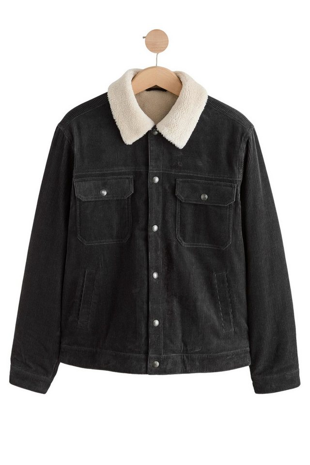 Next Hemdjacke Truckerjacke aus Cord mit Borgfutter (1-St) von Next