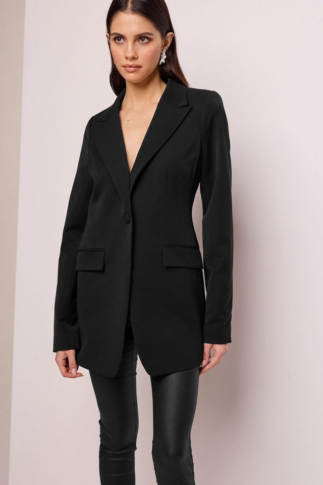Next Jackenblazer Taillierter Blazer - größere Oberweite, Kurzgröße (1-tlg) von Next