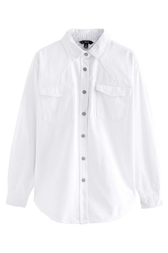 Next Jeanshemd Jeanshemd in Übergröße (1-tlg) von Next