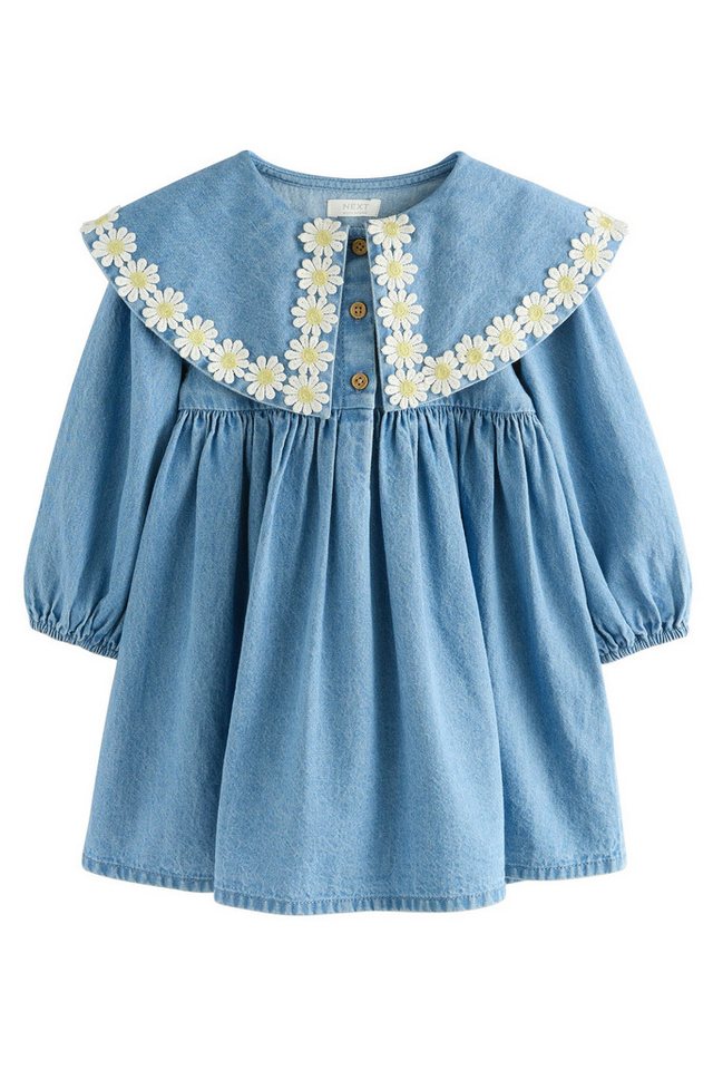 Next Jeanskleid Daisy Kleid mit Kragen (1-tlg) von Next