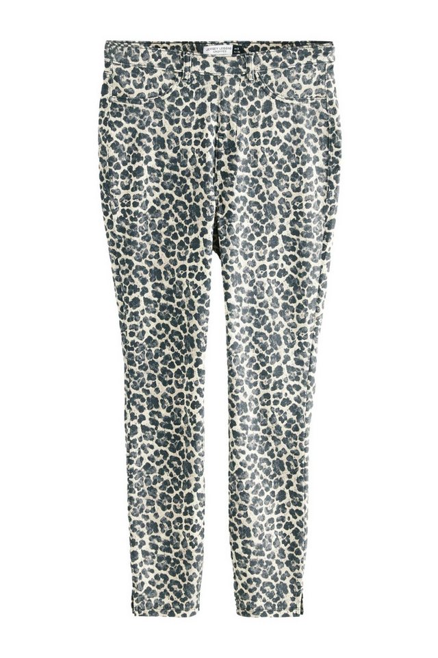 Next Jeansleggings Verkürzte Denim-Leggings aus Jersey (1-tlg) von Next