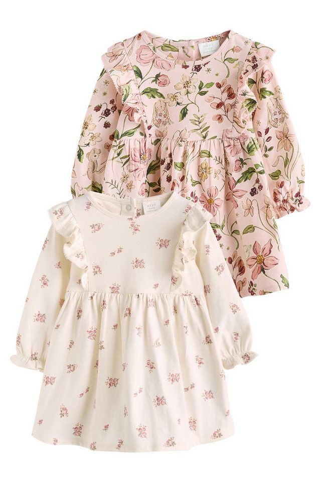 Next Jerseykleid Baby Jersey-Kleid, 2er-Pack (2-tlg) von Next