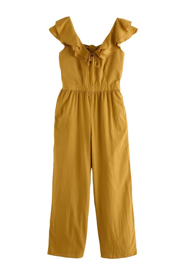 Next Jumpsuit Jumpsuit mit weitem Bein und Bindeband hinten (1-tlg) von Next