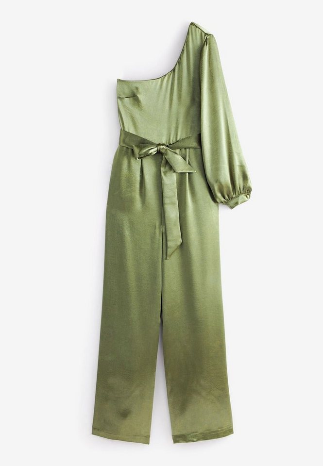 Next Jumpsuit One-Shoulder-Overall aus Satin (1-tlg) von Next