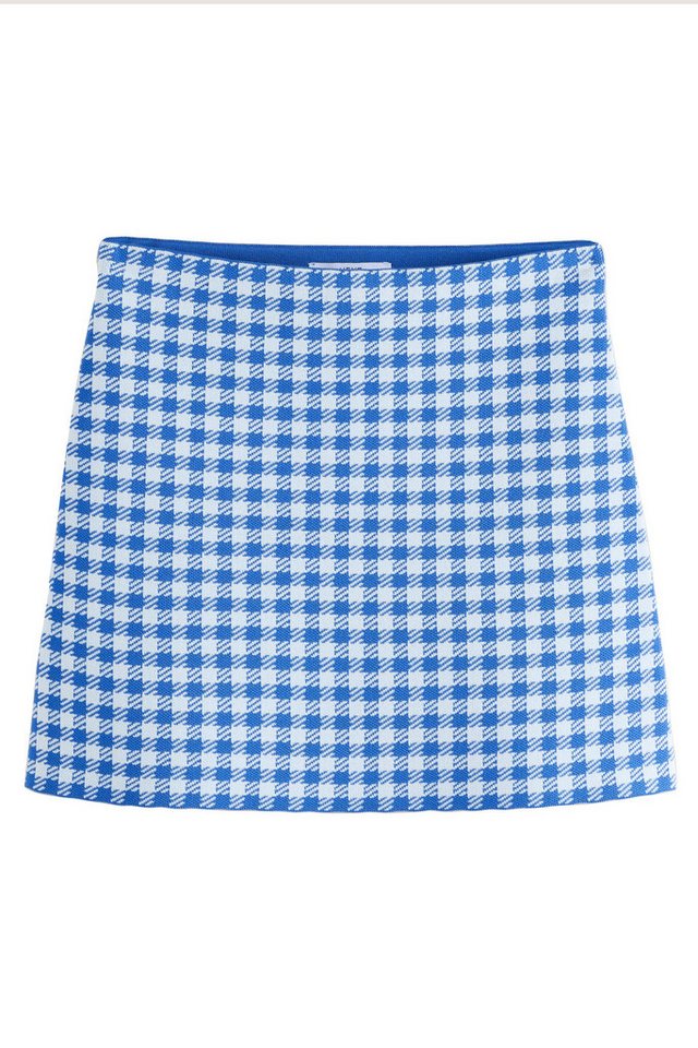 Next Minirock Gestrickter Minirock mit Vichy-Karos (Kombiteil) (1-tlg) von Next
