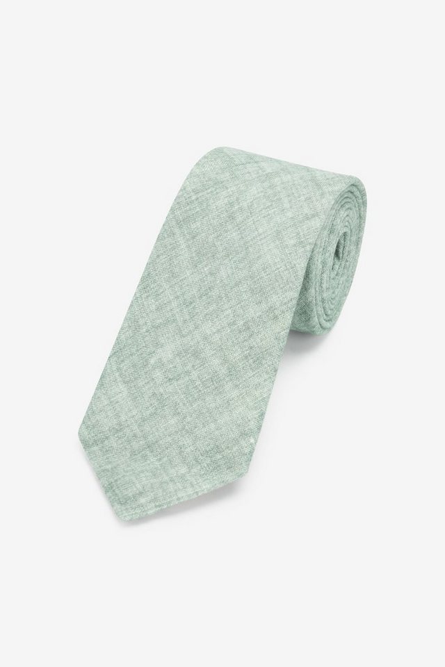 Next Krawatte Signature Leinen-Krawatte Made in Italy (1-St) von Next