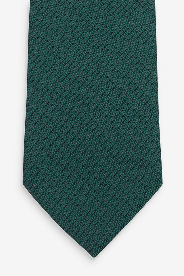Next Krawatte Struktur-Krawatte mit Krawattenklammer (2-St) von Next
