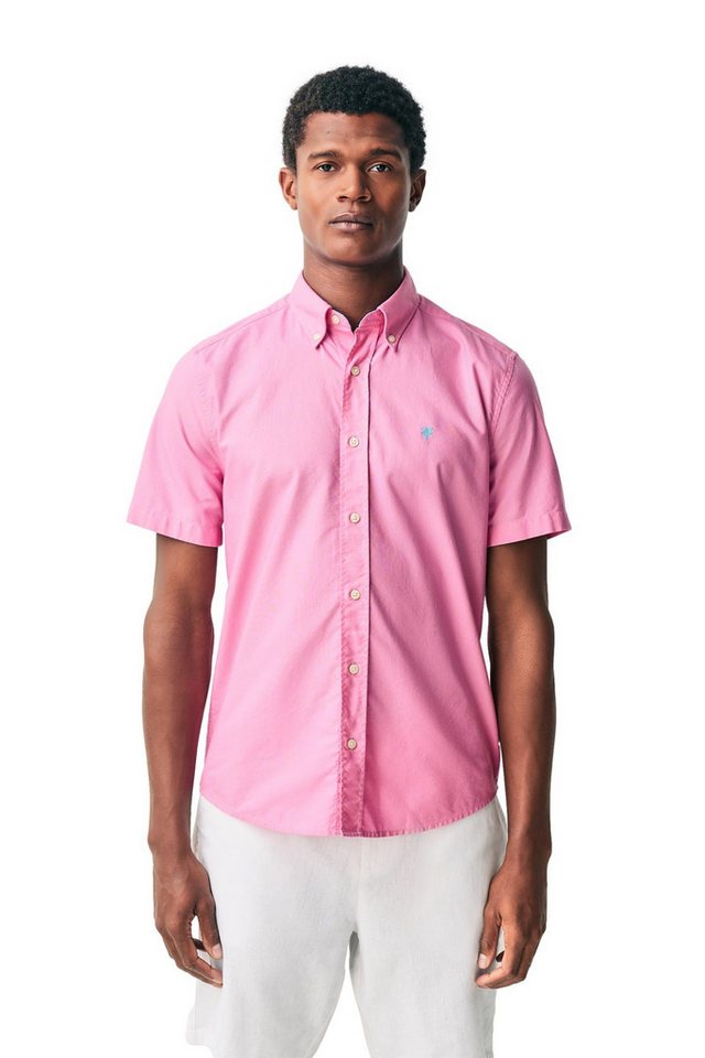 Next Kurzarmhemd Kurzarm-Oxfordhemd aus 100 % Baumwolle (1-tlg) von Next