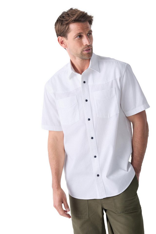 Next Kurzarmhemd Kurzarmhemd mit zwei Taschen im Western-Stil (1-tlg) von Next