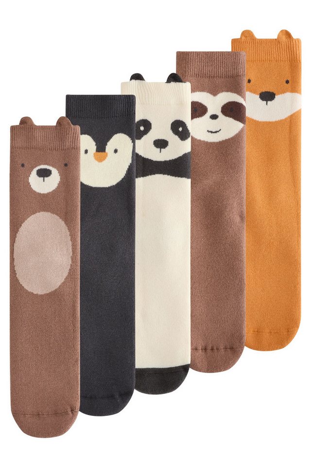 Next Kurzsocken Gemütliche Socken, 5er-Pack (1-Paar) von Next