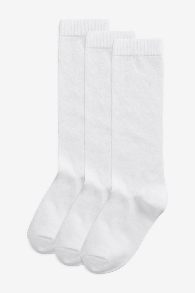 Next Kurzsocken Kniestrümpfe, 3er-Pack (3-Paar) von Next