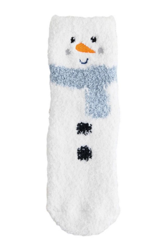 Next Kuschelsocken Kuschelige Weihnachtssocken, 1er-Pack (1-Paar) von Next