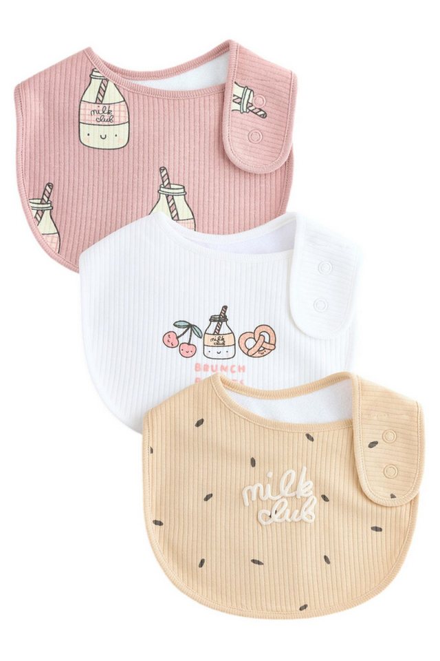 Next Lätzchen Lätzchen, 3er-Pack, (3-St) von Next