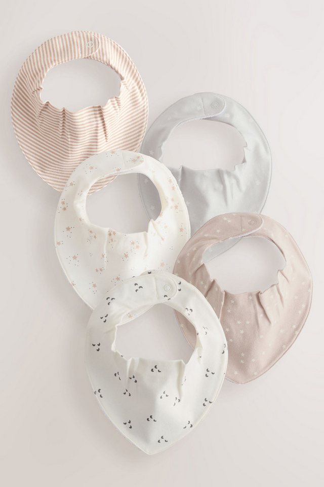 Next Lätzchen Lätzchen, 5er-Pack, (5-St) von Next