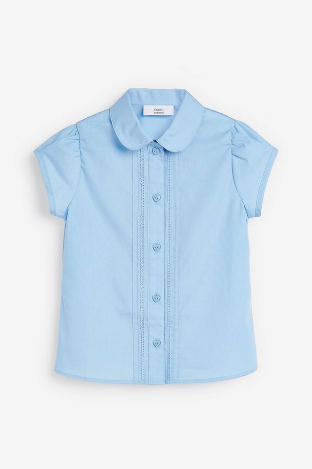 Next Langarmbluse Bluse mit Puffärmeln und Spitzendetails (1-tlg) von Next