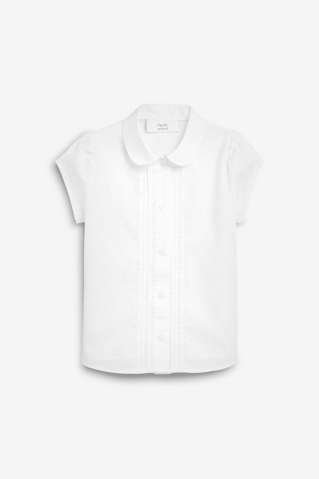 Next Langarmbluse Bluse mit Puffärmeln und Spitzendetails (1-tlg) von Next