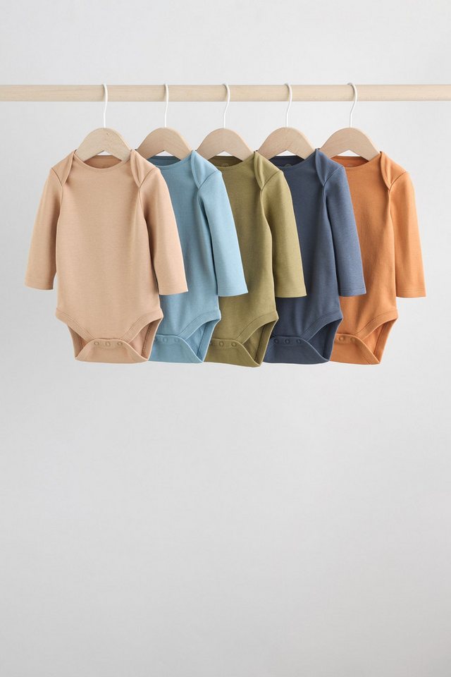 Next Langarmbody Baby Bodysuits im 5er-Pack (5-tlg) von Next