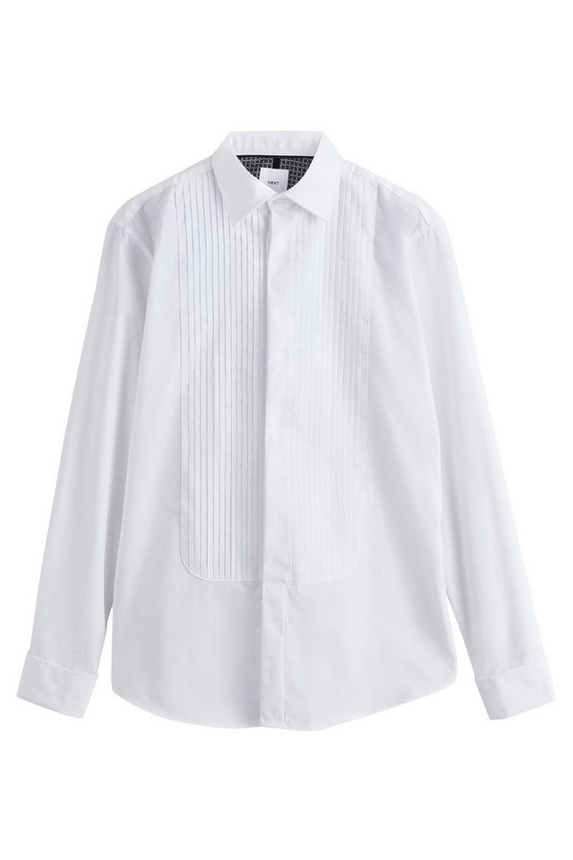 Next Langarmhemd Festliches Slim Fit Hemd mit Latz (1-tlg) von Next