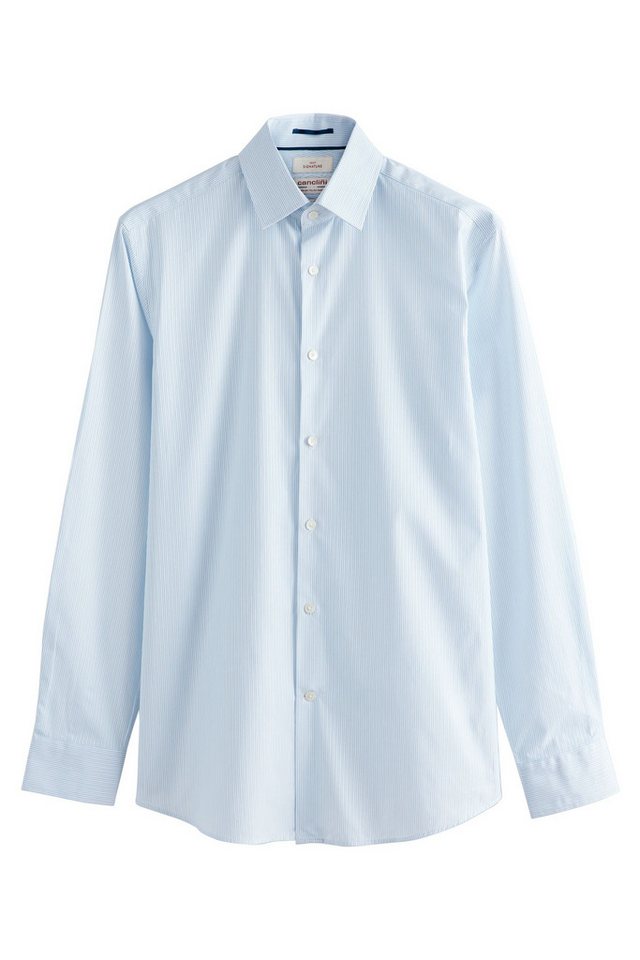 Next Langarmhemd Signature Slim Fit Hemd Canclini 100 % Baumwolle (1-tlg) von Next