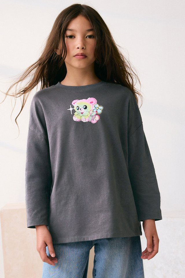 Next Langarmshirt Langärmliges Grafik-Top (1-tlg) von Next