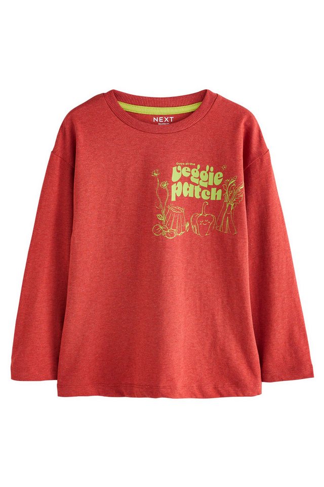 Next Langarmshirt Langarmshirt mit Grafikprint (1-tlg) von Next