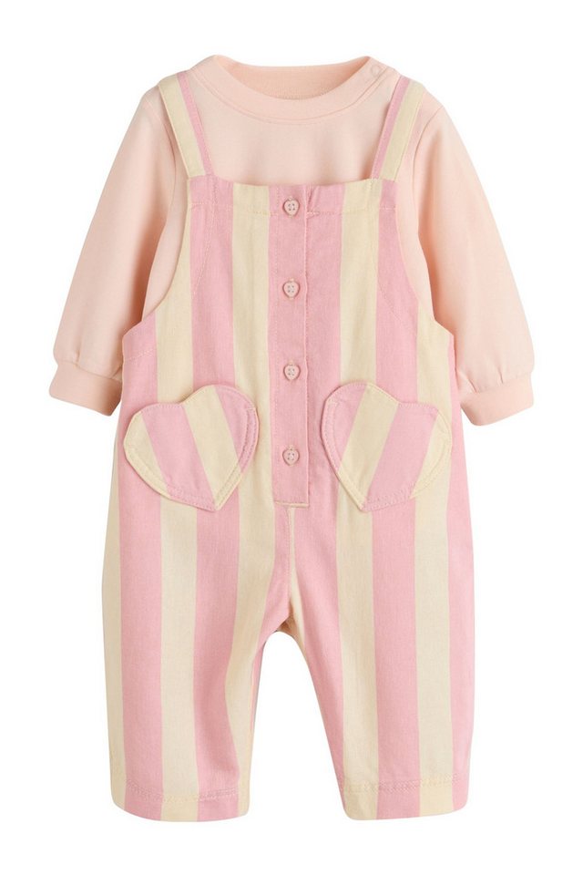 Next Latzhose Baby-Latzhose und Bodysuit im 2-teiligen Set (2-tlg) von Next