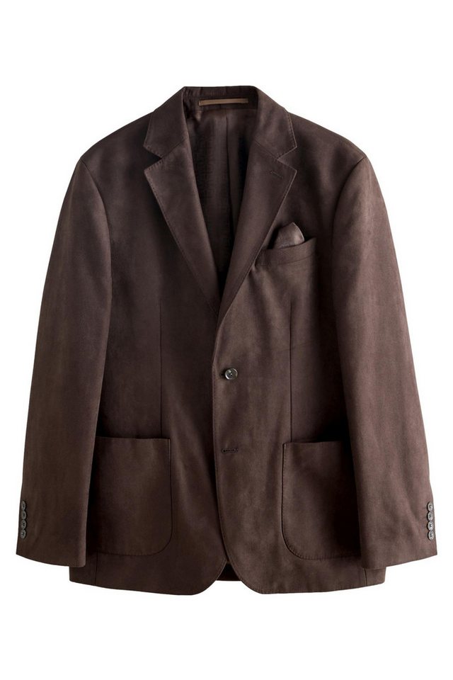 Next Lederimitatjacke Blazer aus Velourskunstleder (1-St) von Next