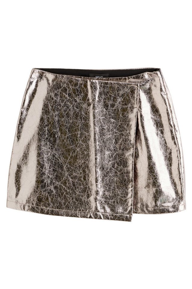 Next Lederrock Metallic-Minirock aus Kunstleder (1-tlg) von Next