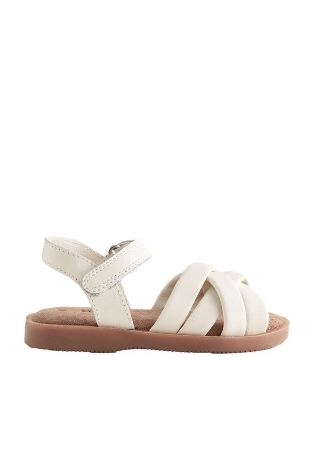 Next Ledersandale in Flechtoptik mit Klettverschluss Sandale (1-tlg) von Next