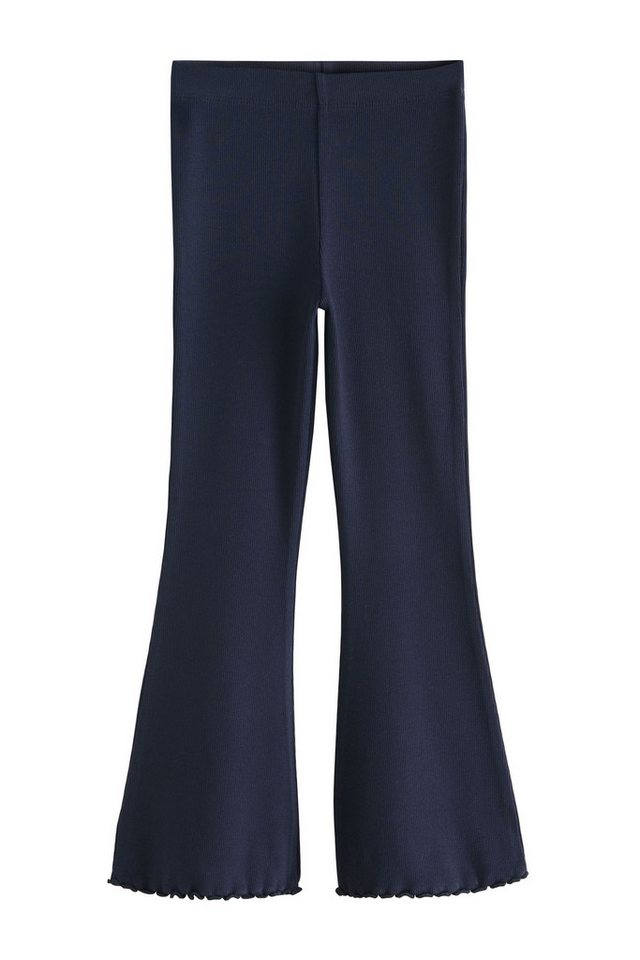 Next Leggings Gerippte Leggings mit ausgestelltem Bein (1-tlg) von Next