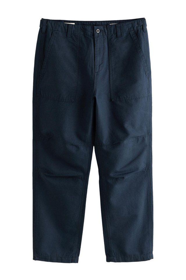 Next Leinenhose Relaxed Fit Hose mit Tasche aus Baumwolle + Leinen (1-tlg) von Next