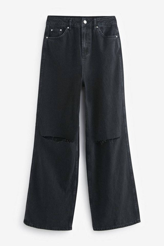 Next Loose-fit-Jeans Loose Fit Jeans mit weitem Beinschnitt (1-tlg) von Next