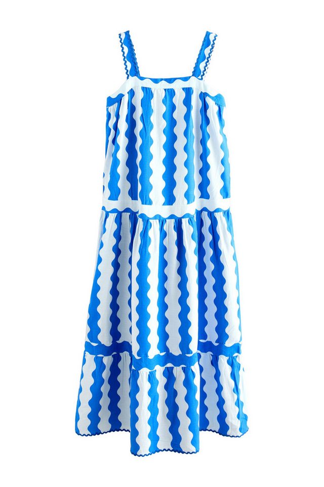 Next Maxikleid Maxi-Sommerkleid mit Carréausschnitt - Petite (1-tlg) von Next