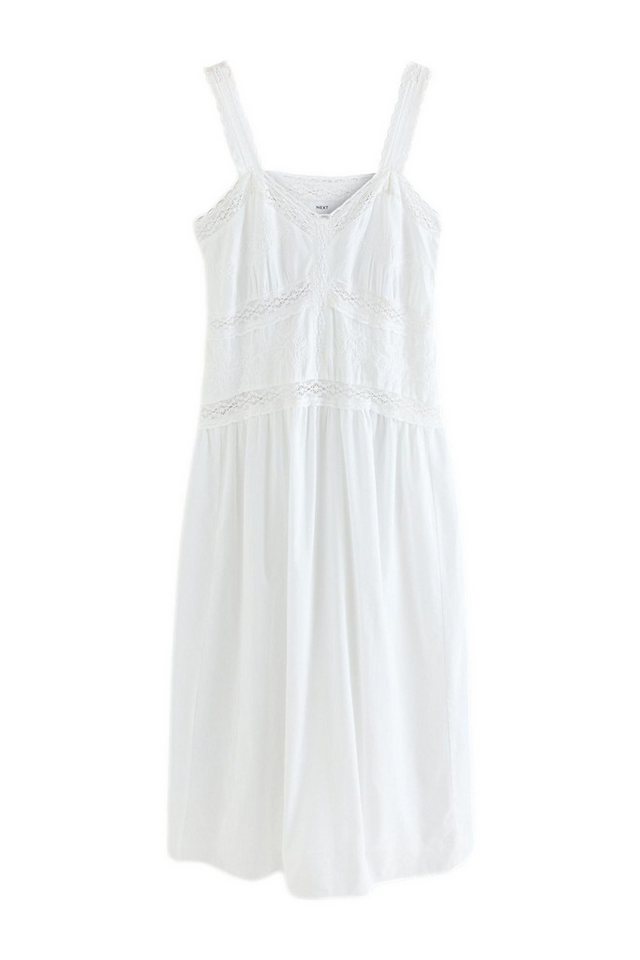 Next Midikleid Besticktes Midikleid mit Trägern (1-tlg) von Next