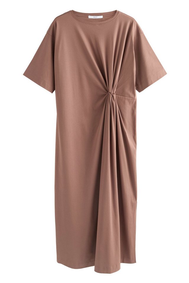 Next Midikleid Kurzärmeliges T-Shirt-Midikleid, Kurzgröße (1-tlg) von Next