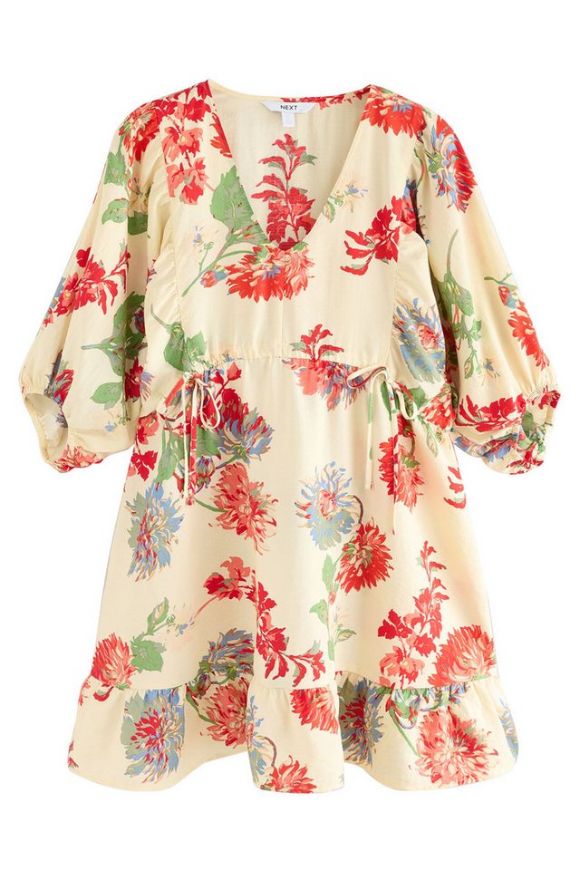 Next Minikleid Minikleid mit Volumen-Ärmeln, Kurzgröße (1-tlg) von Next