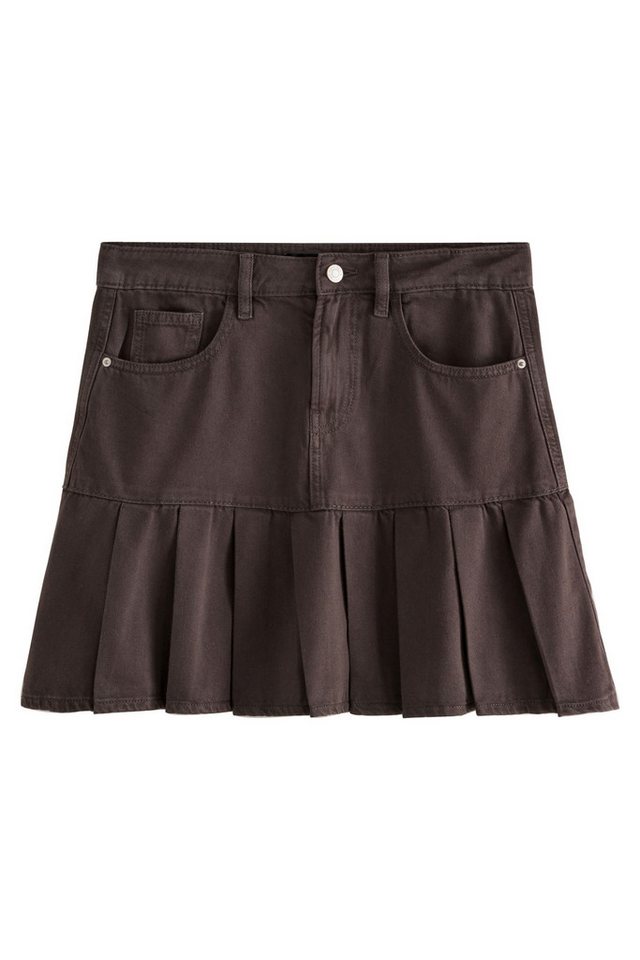 Next Minirock Denim-Minirock mit Falten (1-tlg) von Next