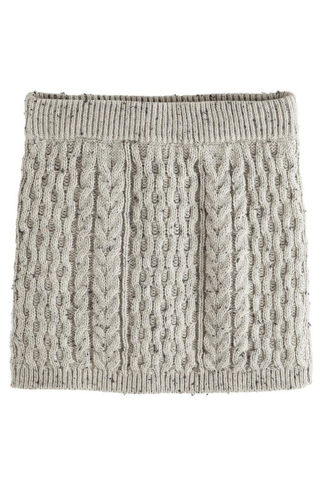 Next Minirock Gestrickter Minirock im Zopfstrick (1-tlg) von Next