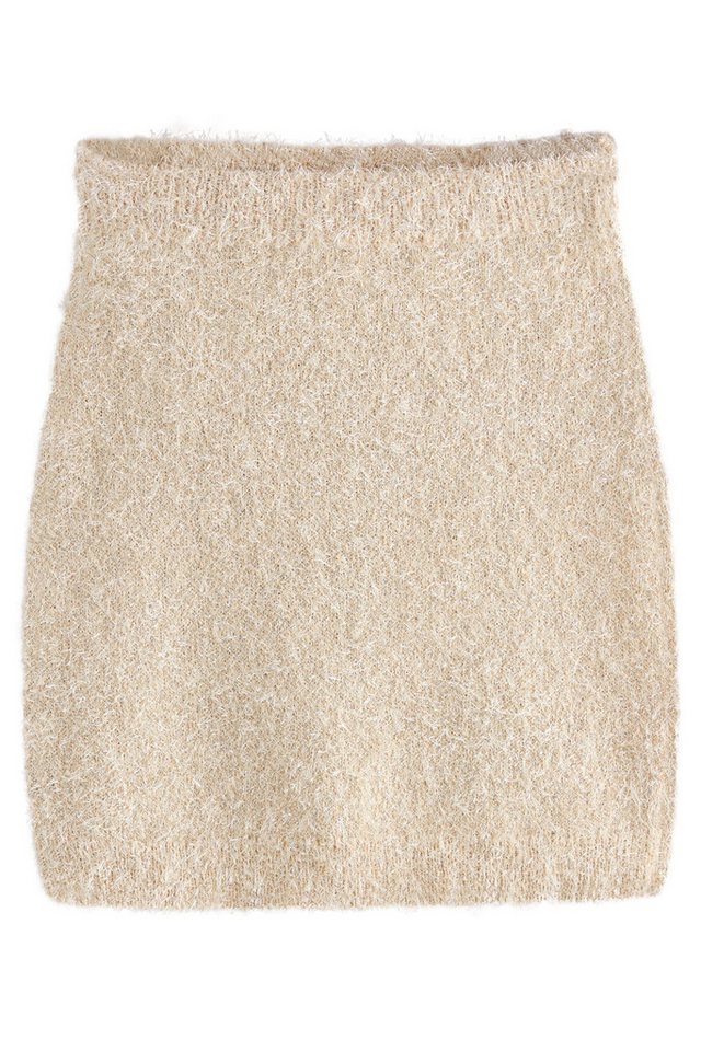 Next Minirock Gestrickter Minirock mit Glitzer, Kurzgröße (1-tlg) von Next