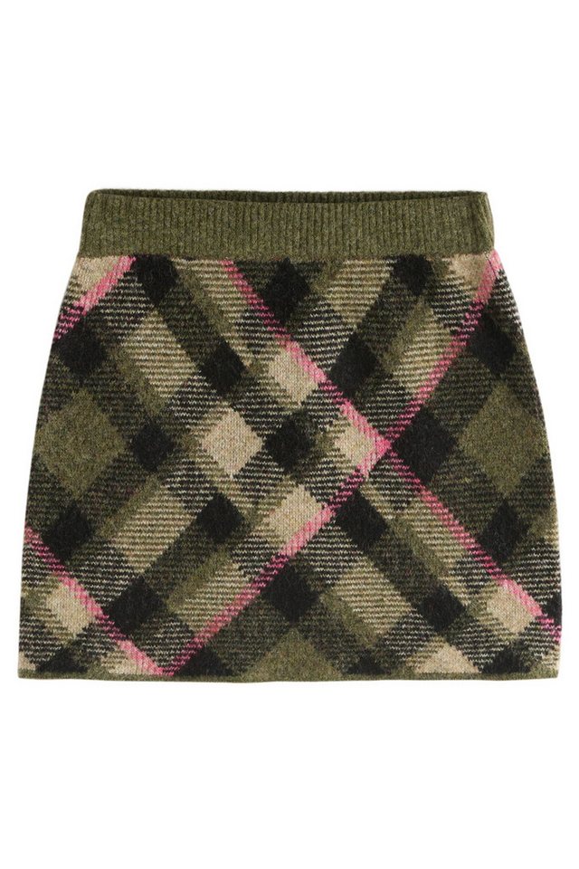 Next Minirock Gestrickter Minirock mit Wollanteil (1-tlg) von Next