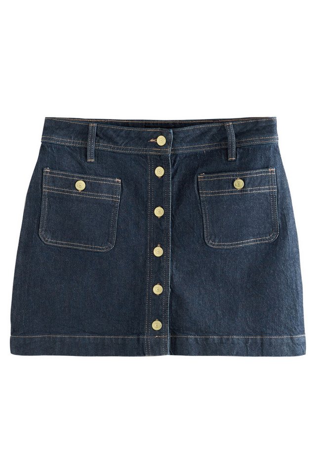 Next Minirock Jeans-Minirock mit aufgesetzter Tasche (1-tlg) von Next