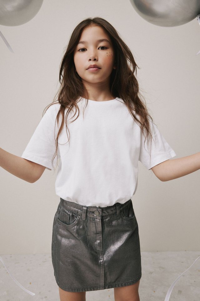 Next Minirock Minirock mit Folien-Print (1-tlg) von Next