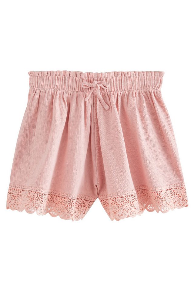 Next Minirock Schlupf-Shortsrock mit Spitzenbesatz (1-tlg) von Next