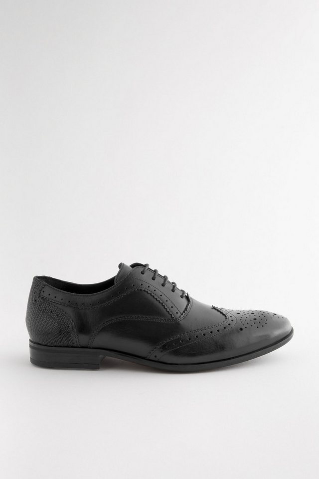 Next Oxford-Brogues mit Flügelkappe Budapester (1-tlg) von Next
