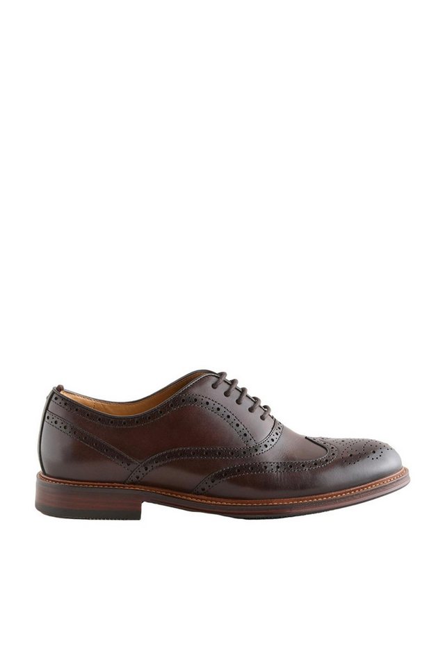 Next Oxford-Schuhe mit Flügelkappe Budapester (1-tlg) von Next