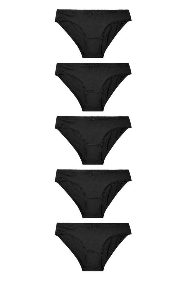 Next Pagenslip 5er-Pack Mikrofaser-Slips, Bikini (5-St) von Next
