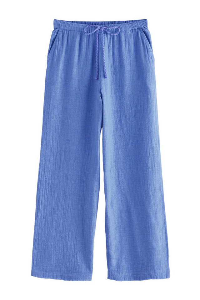 Next Palazzohose Barrel-Hose aus 100 % Baumwolle (1-tlg) von Next