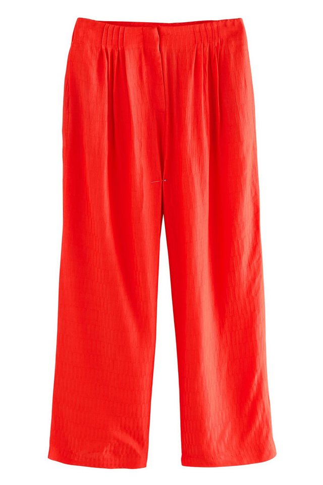 Next Palazzohose Hose mit weitem Bein und Riffel-Struktur (1-tlg) von Next