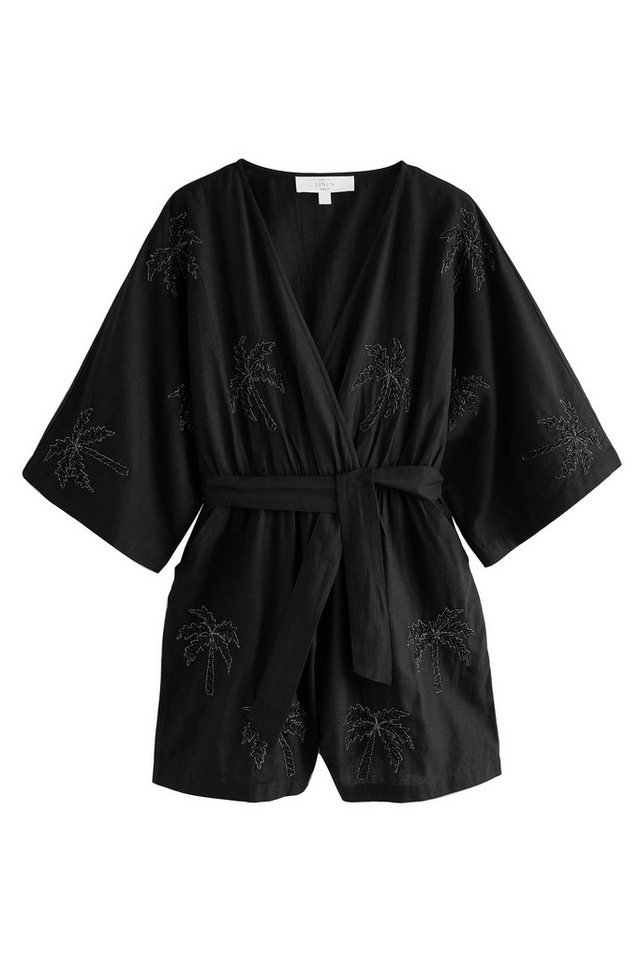 Next Playsuit Overall mit Palmen-Paillettendetail (1-tlg) von Next